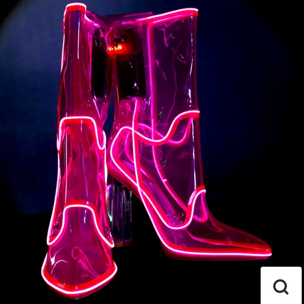 Neon Cowboy boots